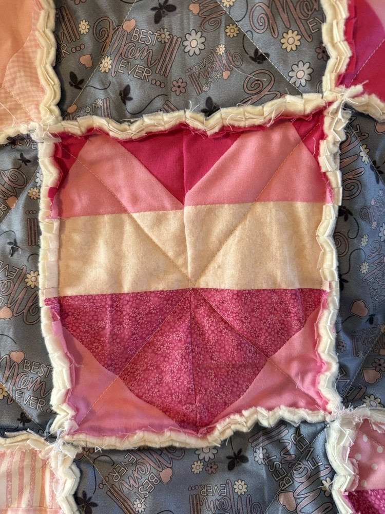 Mothers Day Throw Quilt