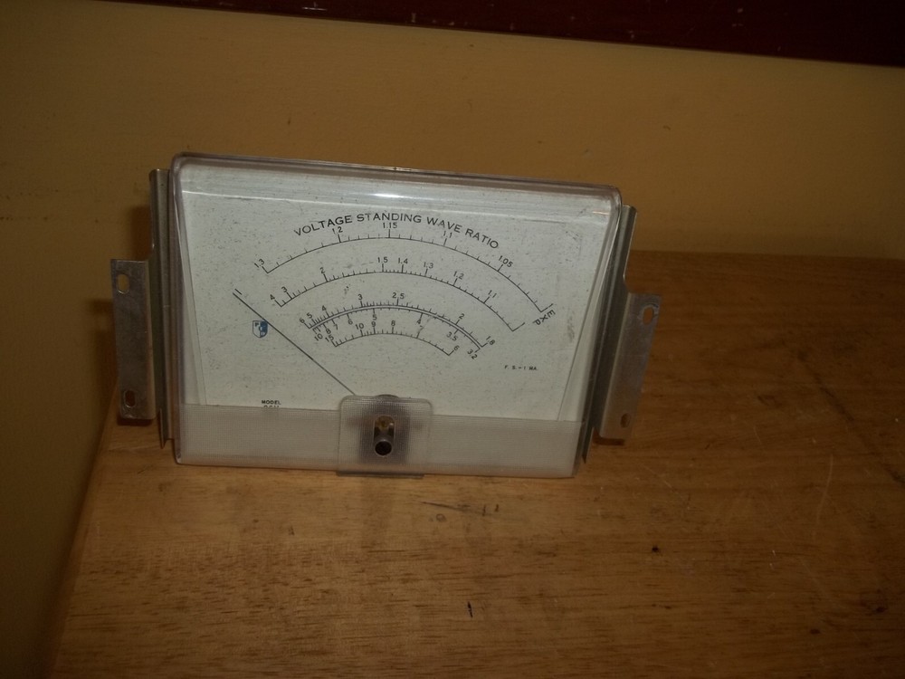 Vintage PRD Model 86H Voltage Standing Wave Ratio Meter