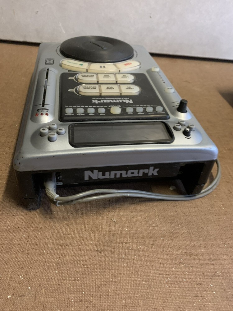 NUMARK AXIS 8 PROFESSIONAL TABLETOP PREMIUM CD PLAYER UNTESTED!