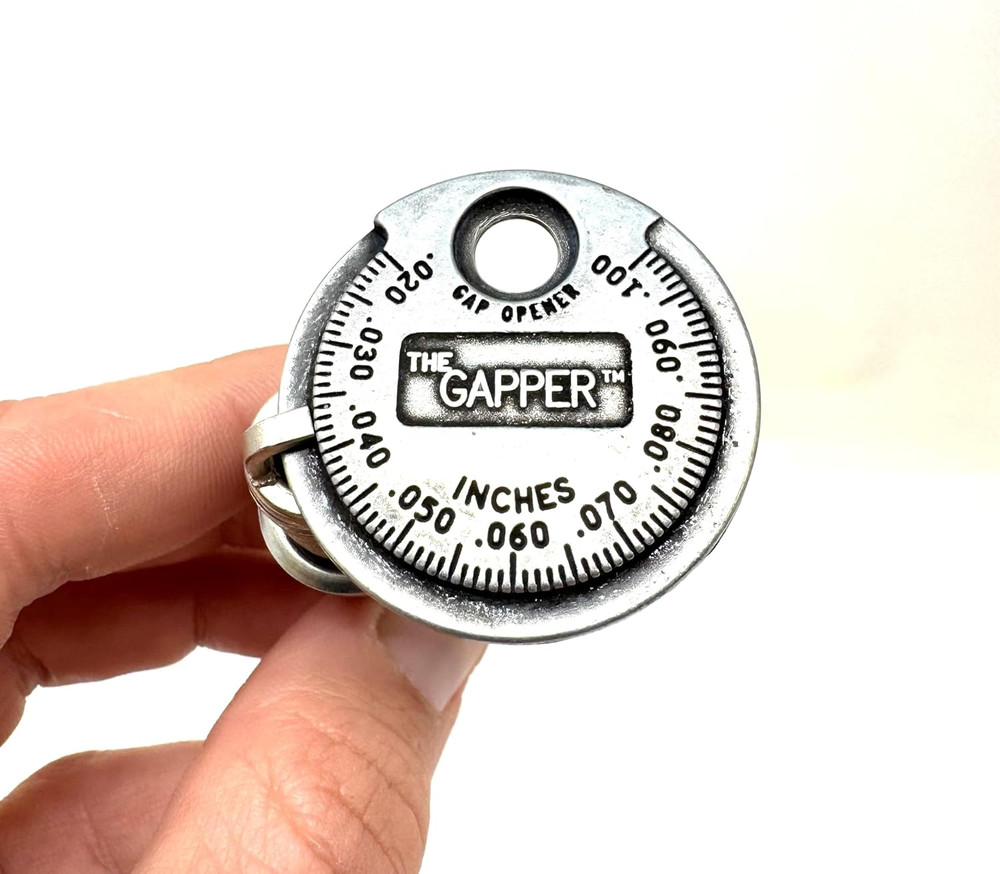 3235 Spark Plug Gapper - Quick-Check Coin-Style Tool, 0.020"-0.100