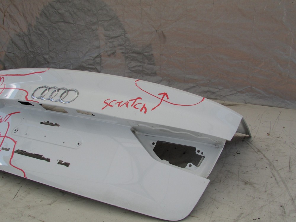 2015-2016-2017-2018 AUDI A3 REAR TRUNK LID DECK PANEL ASSEMBLY OEM
