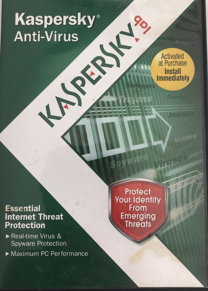 KASPERSKEY Lab Anti-Virus Protection PC⭐️Computer Security Software