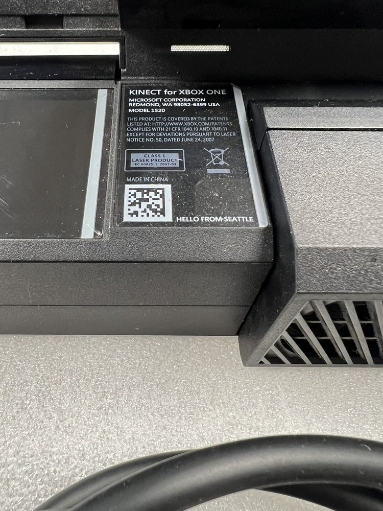 Microsoft Xbox One Kinect Camera Motion Sensor Bar Black Model 1520 OEM Official