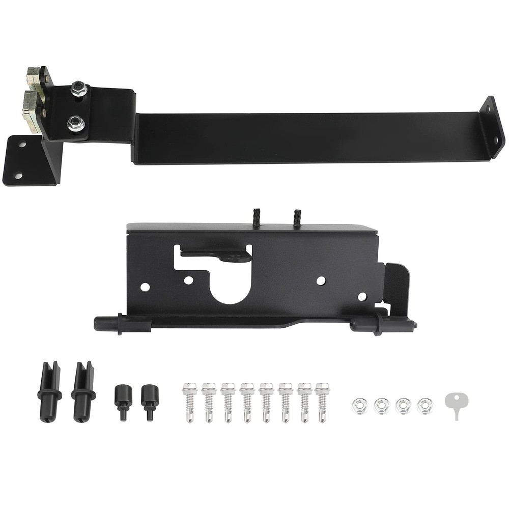 Truck Bed Storage Box Password Lockable Lid Swing Driver Side
