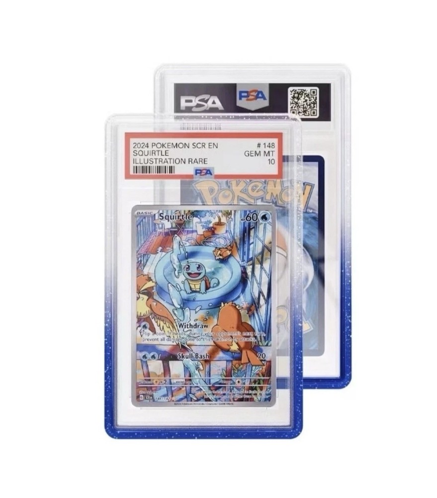 GradedGuard Limited Edition BLUE RASPBERRY PSA Graded Card Case Guard Protector