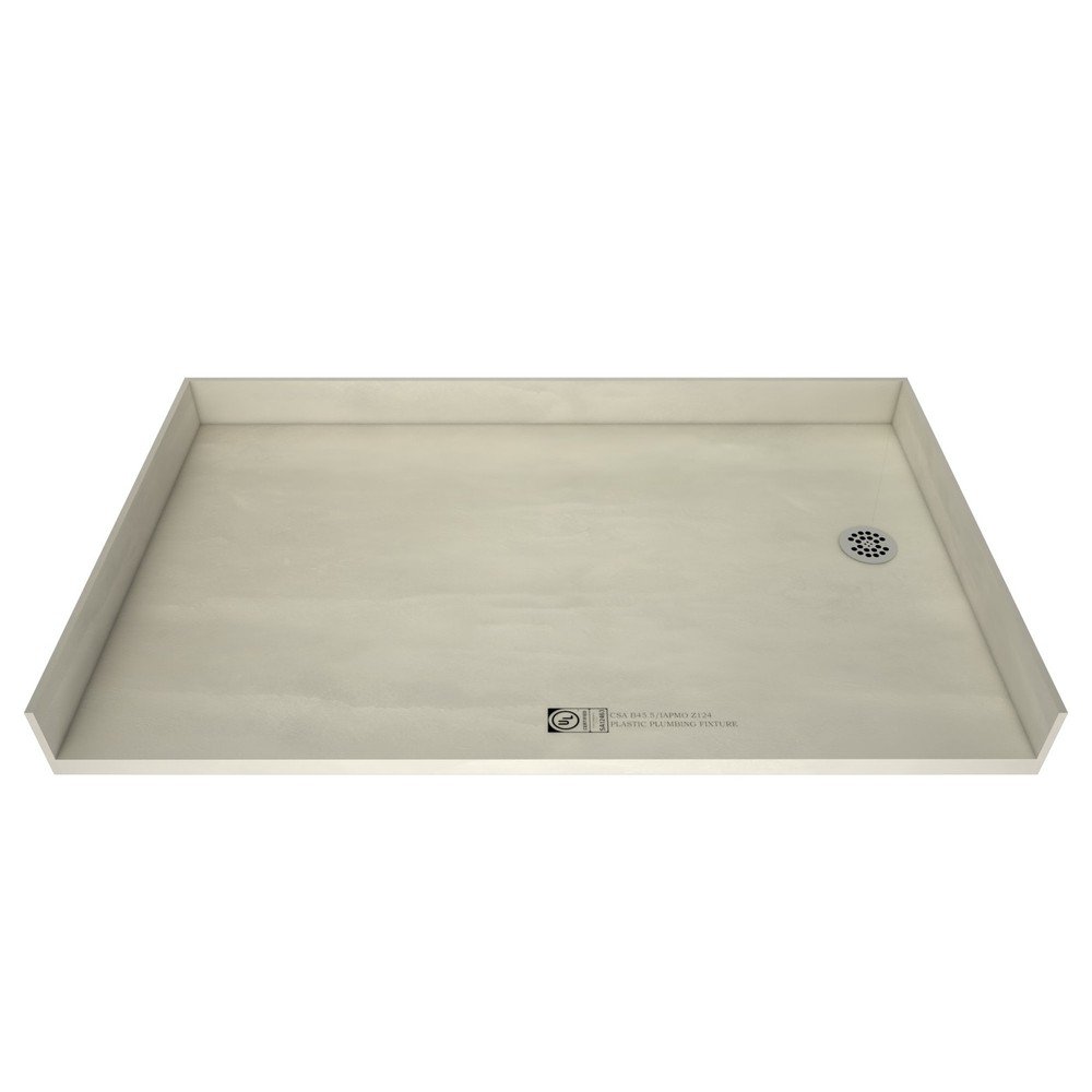 Tile Redi 3260RBF Redi Base 32" x 60" Rectangular Barrier - Chrome