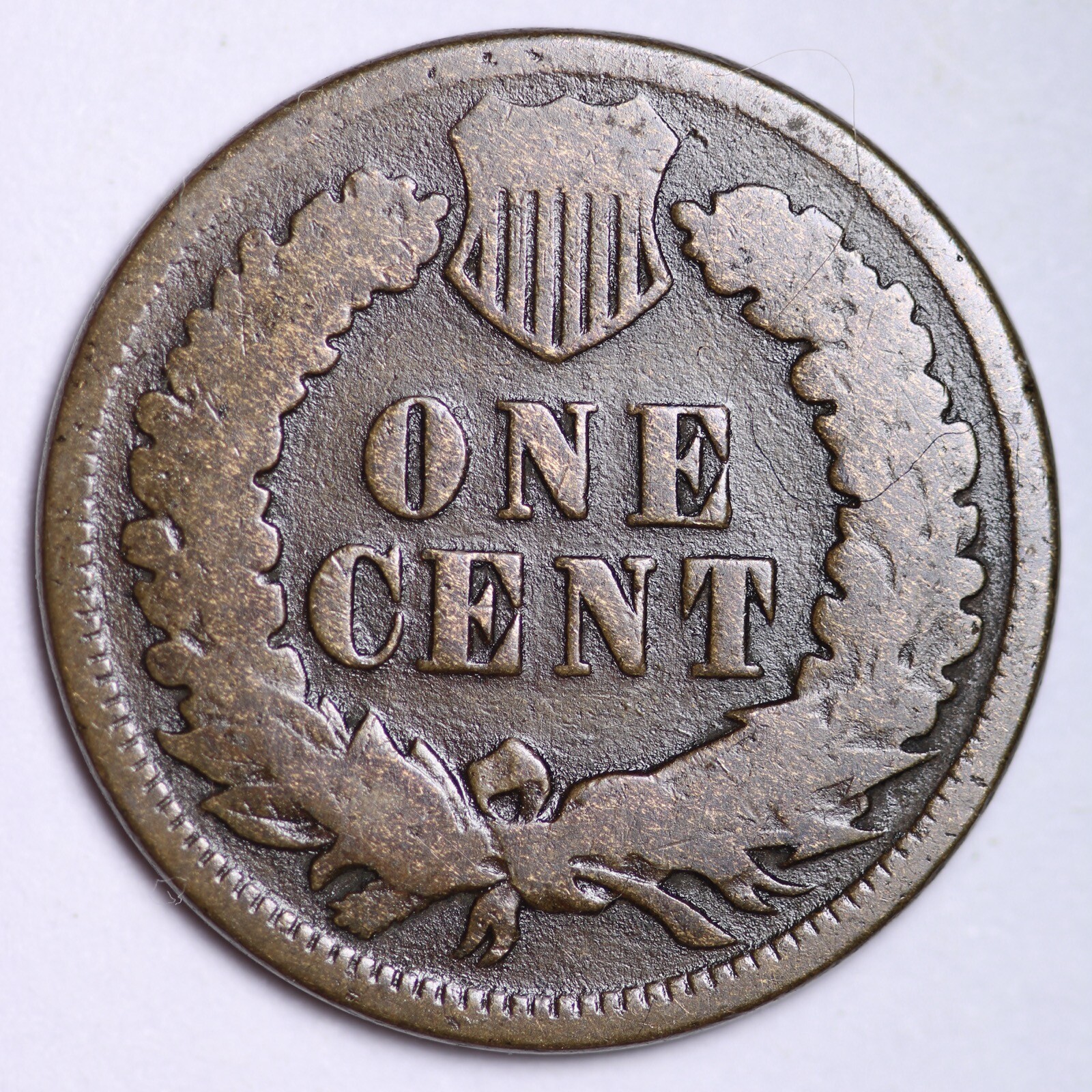 1873 INDIAN HEAD CENT G/VG FREE SHIPPING LOWEST ON THE BAY