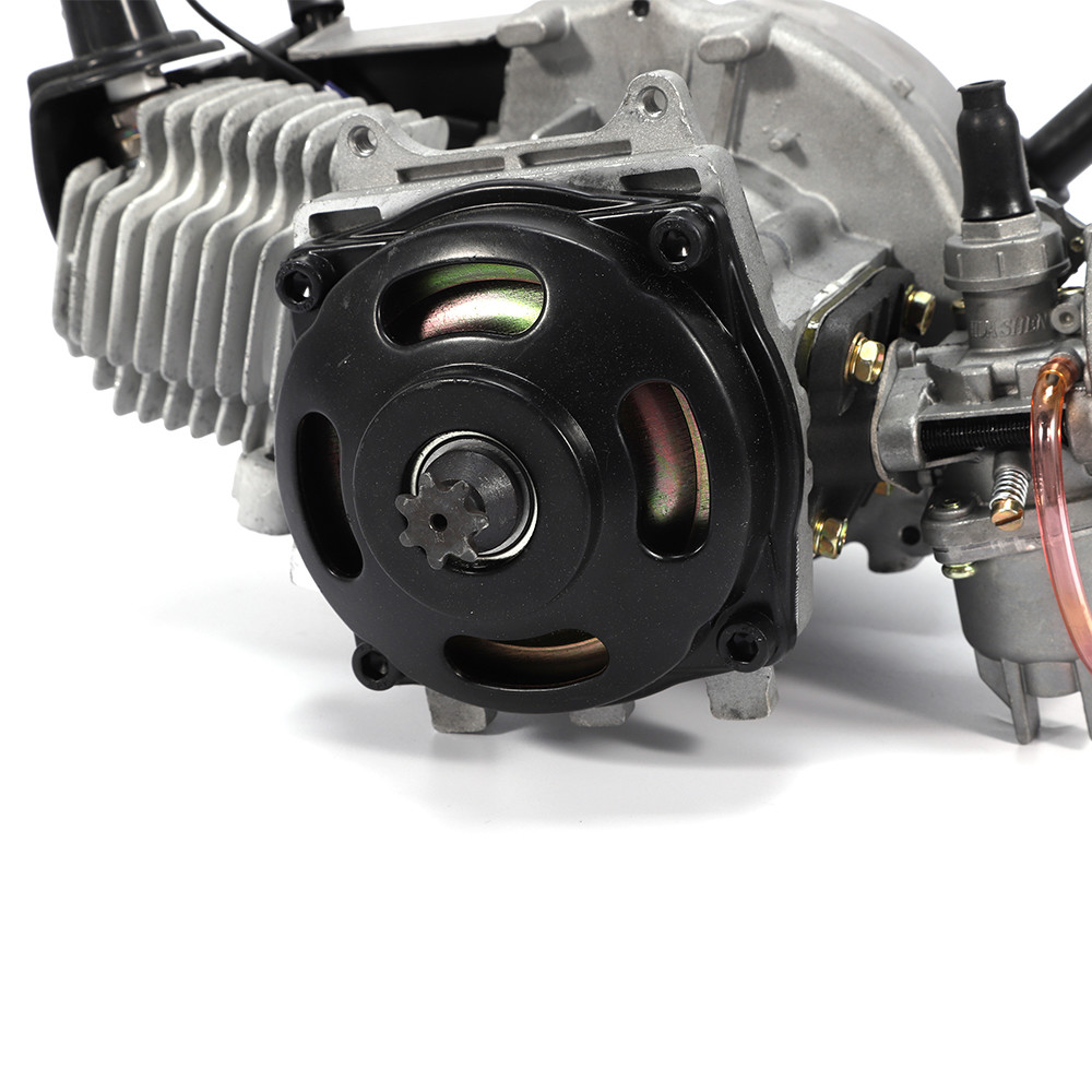 Mini Moto Engine Motor Complete Unit Pull Start for 49CC 2 Stroke Pocket Bike