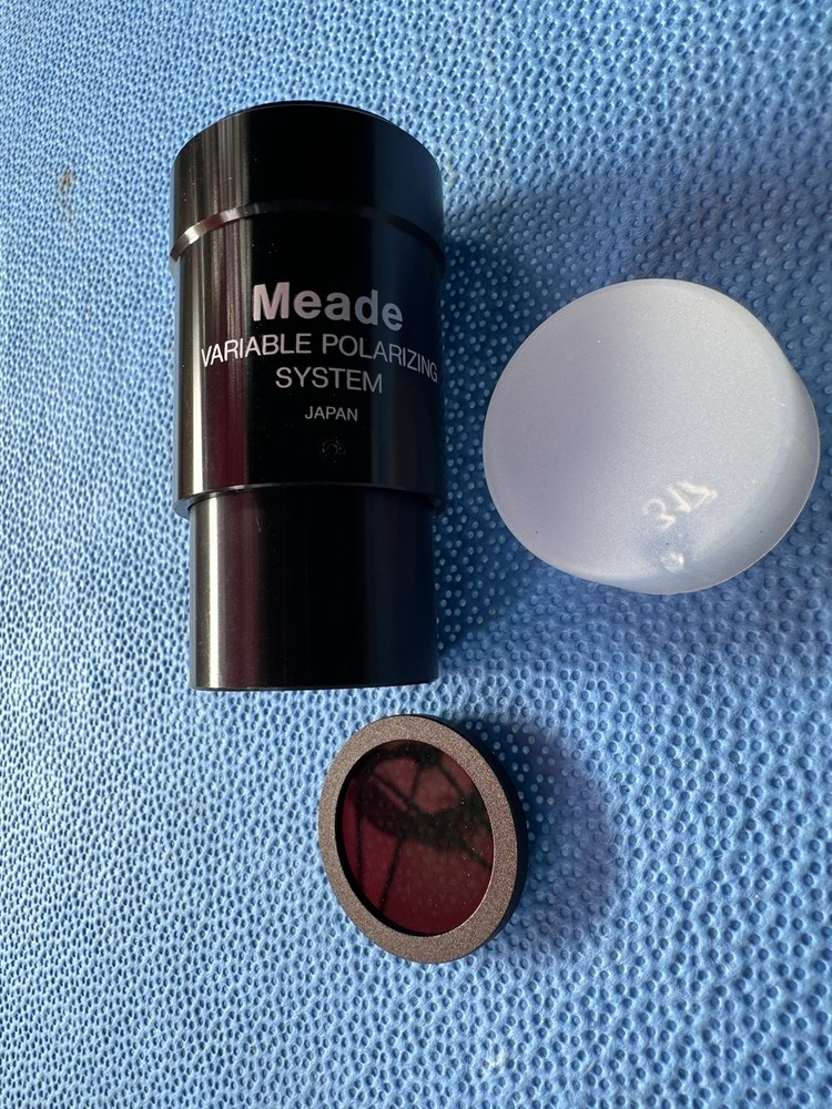 Meade Variable Polarizing Filter #905 1.25 in 07286 Black Japan
