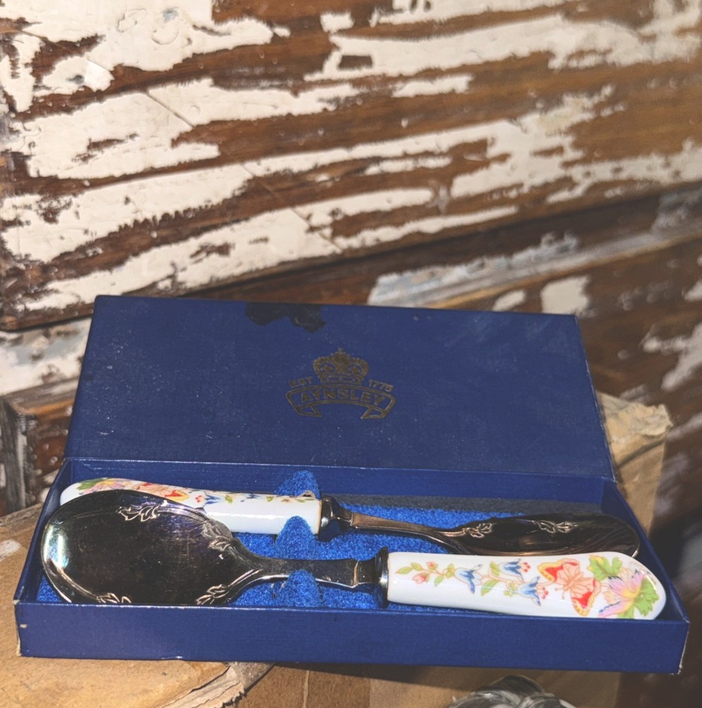 Vintage Silver Plate Serving Spoons