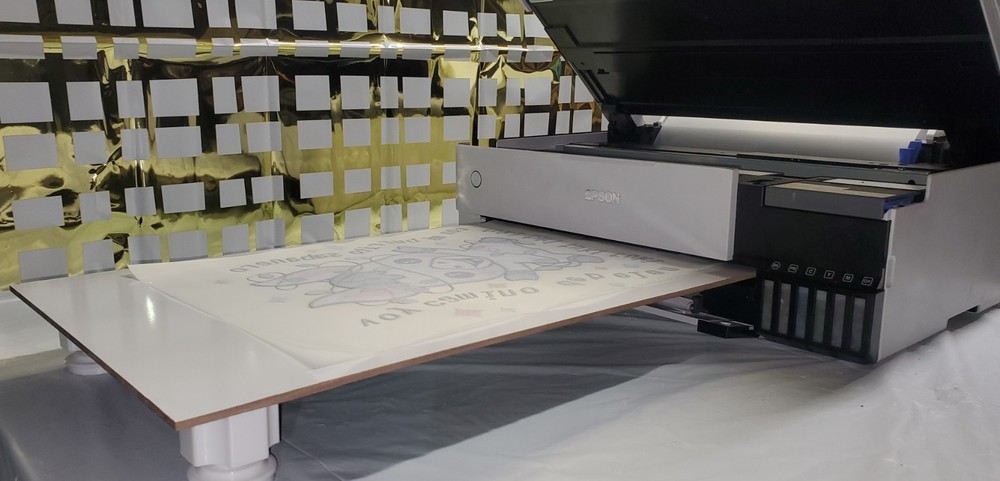 DTF PRINTER CONVERTED ET-8550 EXIT TRAY