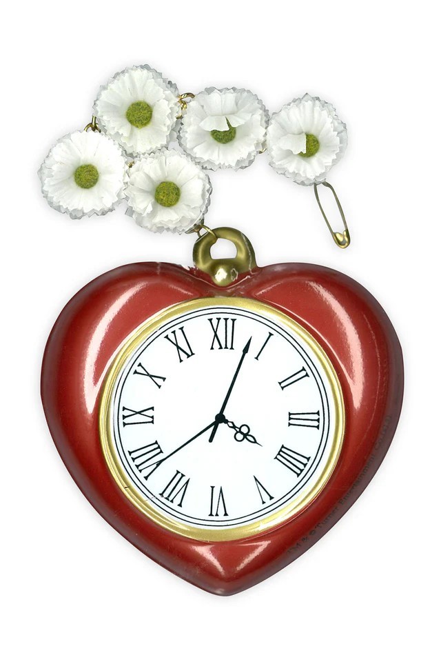 Wizard of Oz Tin Man's Heart Clock