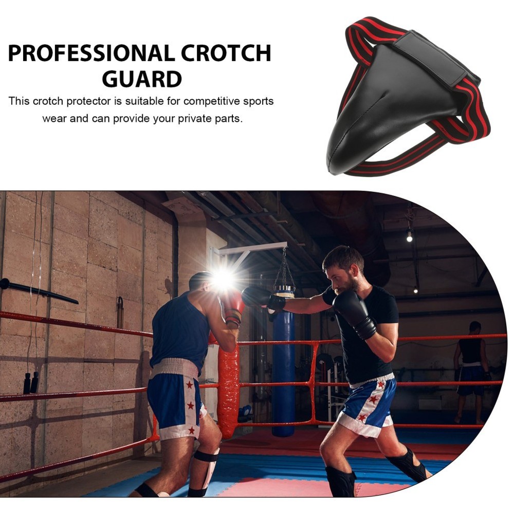 Breathable Groin Guard Adjustable Protector Kickboxing Daily Protection