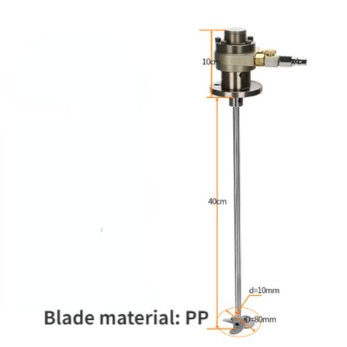 1 Gallon Small Pneumatic Paint Mixer Explosion-proof and Adjustable Speed