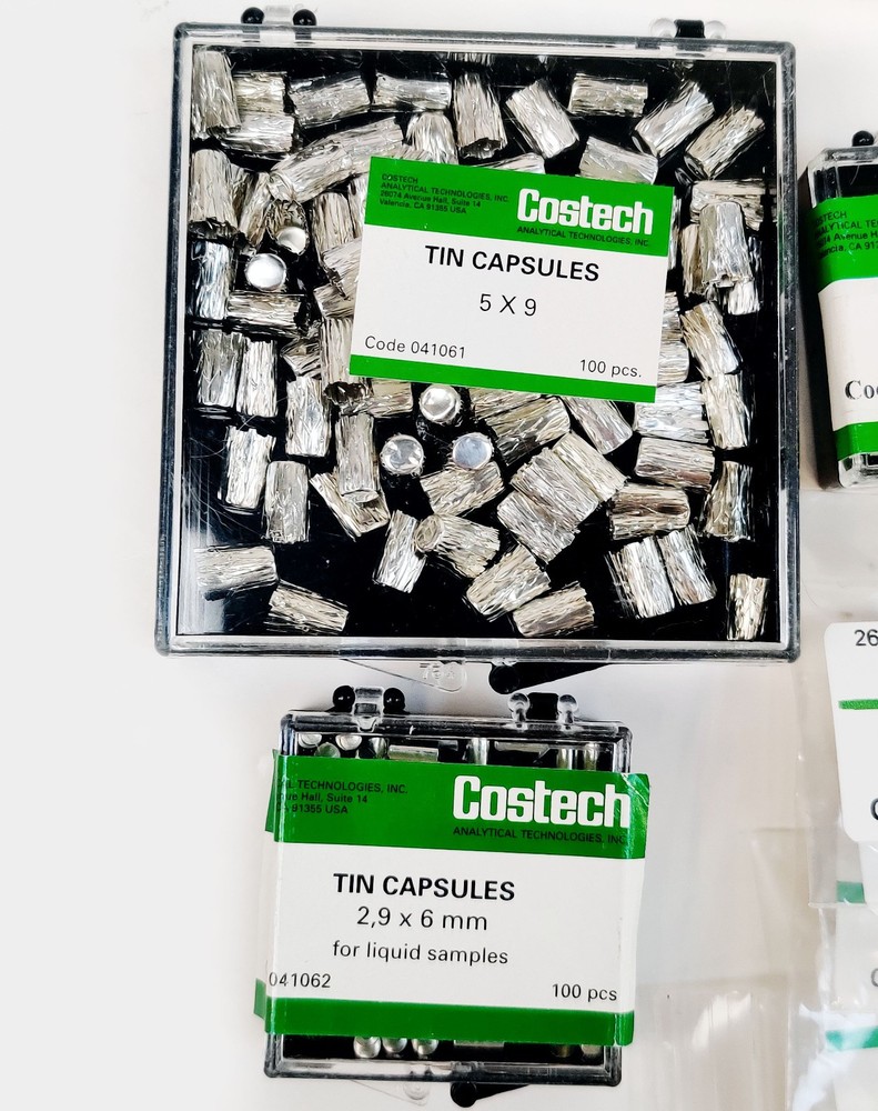 Costech Thermo EA 1112 Flash 2000 CHNS-O Analyzer Reagents and Consumables KIT