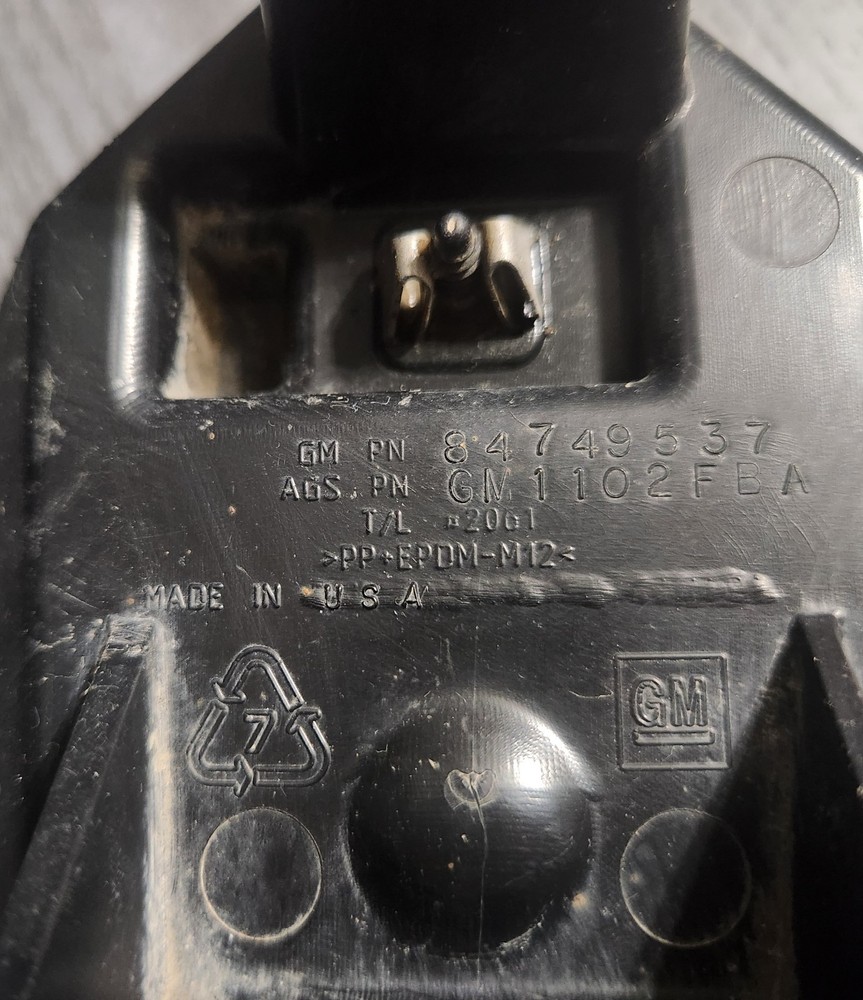 Genuine GM Passenger Side Object Sensing Alert Module Bracket 84749537