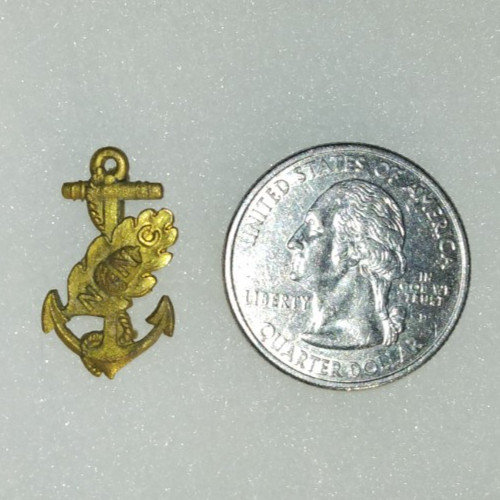 WW1 / Navy Nurse Corps / Collar Device / Seldom Found