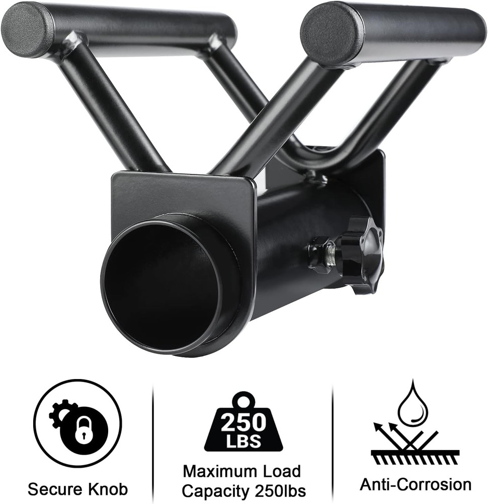 Upgraded T Bar Row Attachment with Non-Slip Rubber Grip Heavy Duty,Solid Multi-G