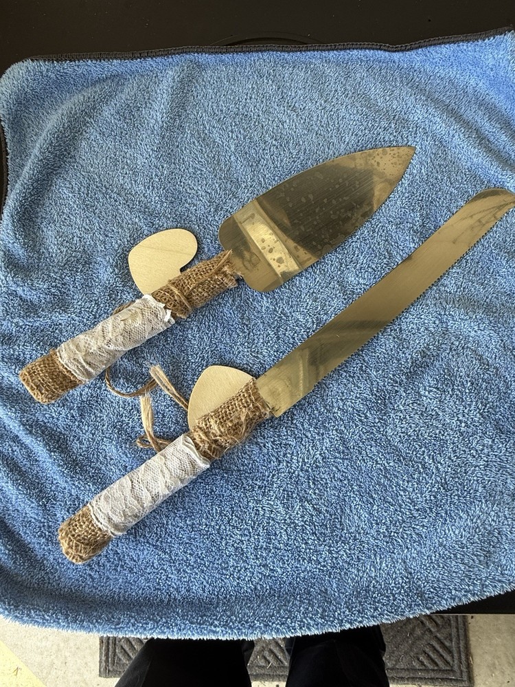 Wedding Cake Serving Set