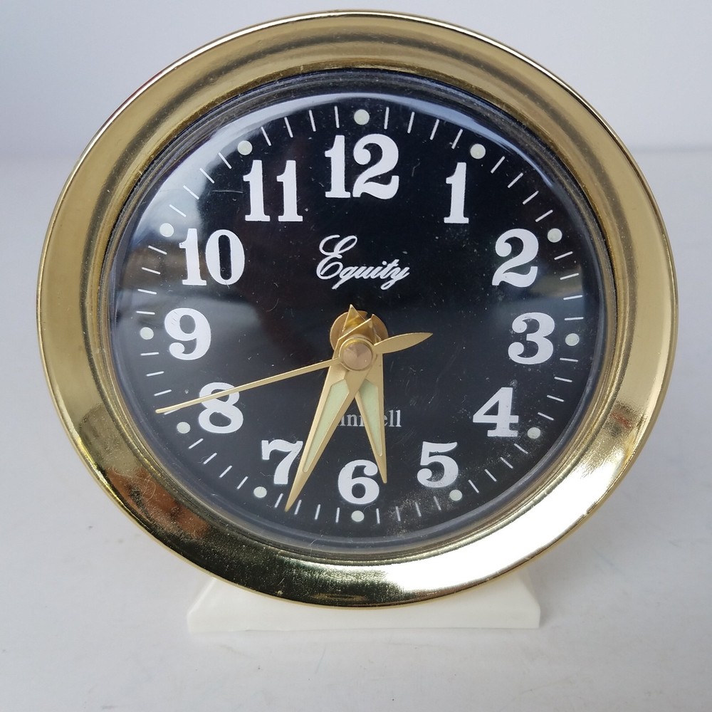 Equity Minibell Case Analog Alarm Clock