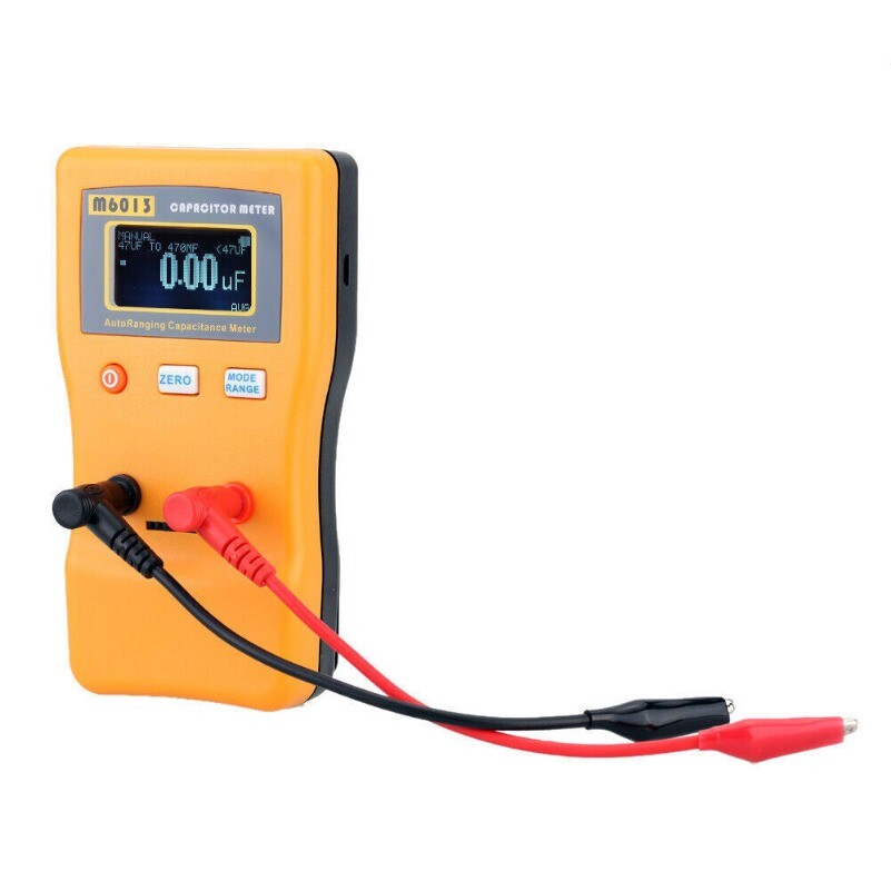 M6013 High Precision Capacitor Meter Professional Measuring Tool Circuit Tester-