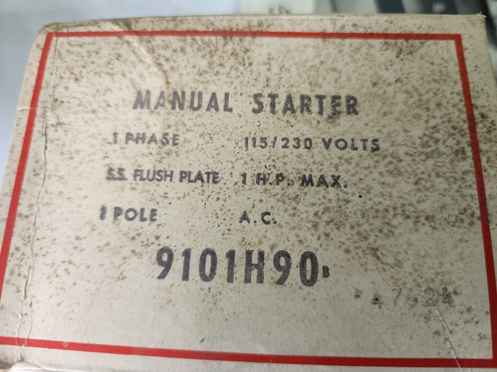 Cutler Hammer 9101H90 Manual Starter