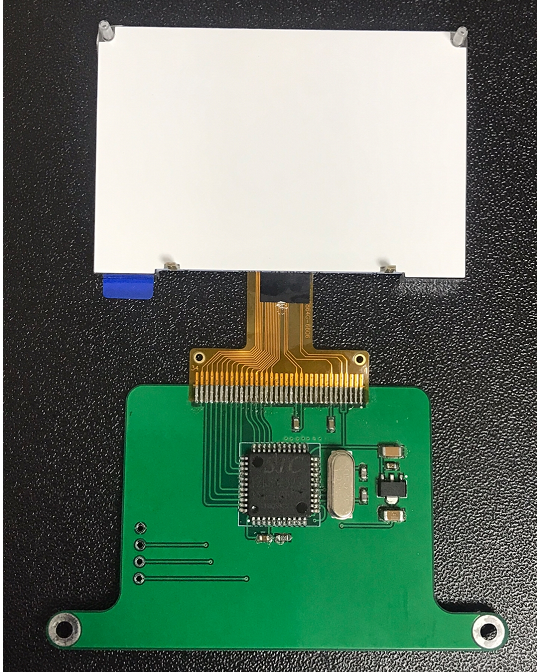 YAESU FT-897 Ft-897D LCD Display replacement part 'zebra stripes' issue