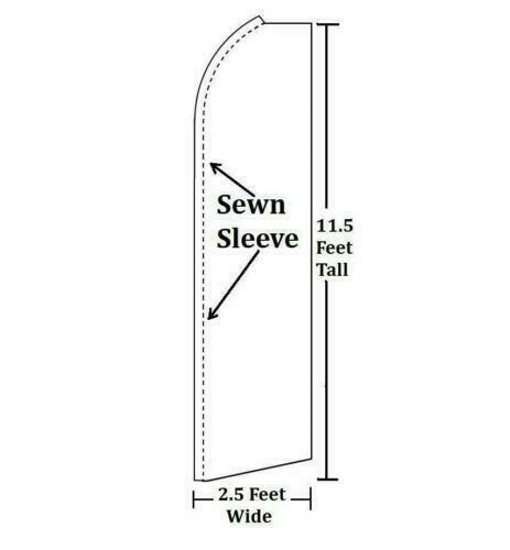 Barber Shop Swooper Flag Feather Super Bow Banner