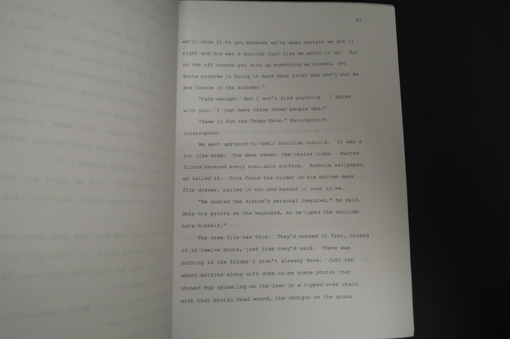 The Pallbearers Original Book Script Stephen J. Cannell Studios Collection 2009