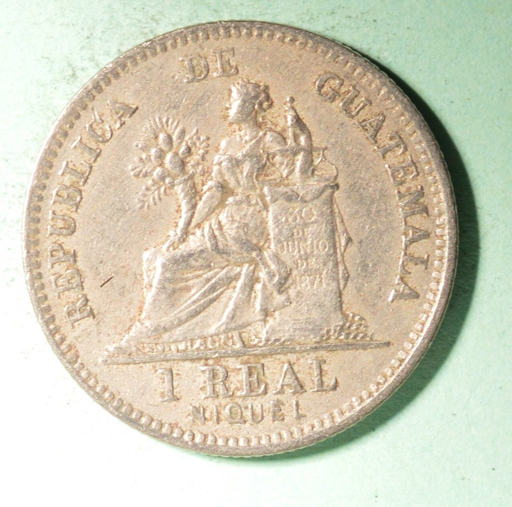Guatemala 1 Real 1900 - InvD-279