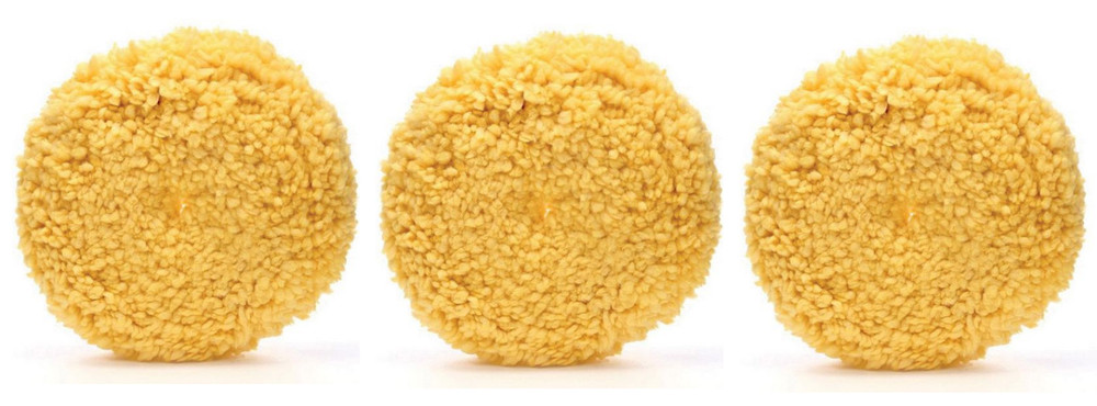 3M 05713 9" Wool Polishing Pad (3 Pack)