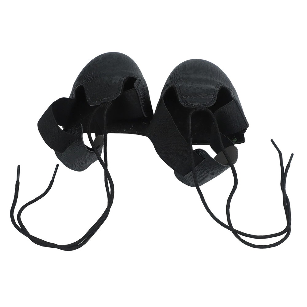 Leather Safety Shoe Covers Featuring Elastic Bands for Customizable Fit at Work