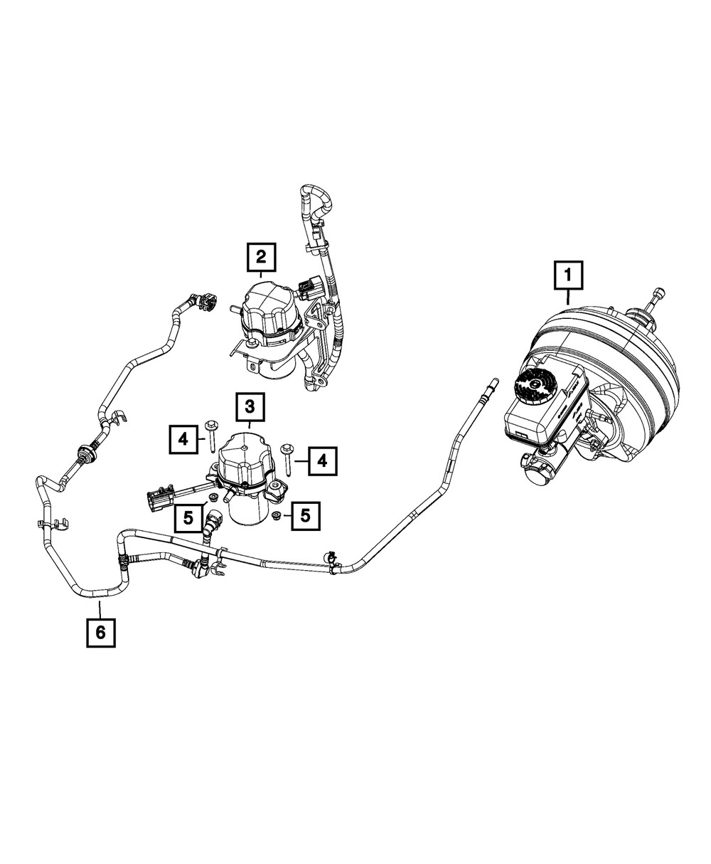 Genuine Mopar Vacuum Primary Pump 68338787AC