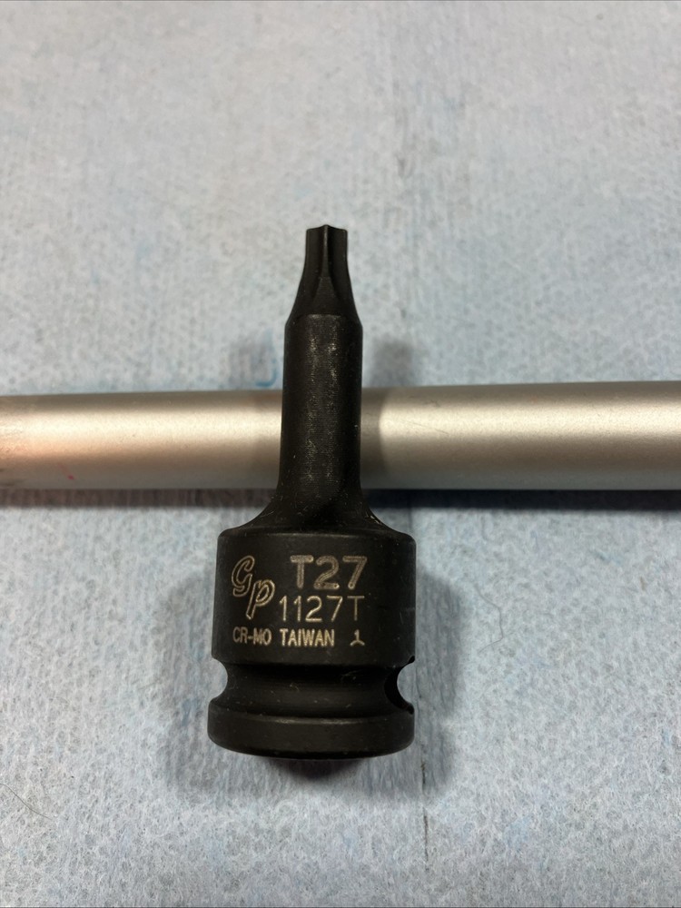 Grey Pneumatic 1127T 3/8” Drive T-27 Torx Impact Socket