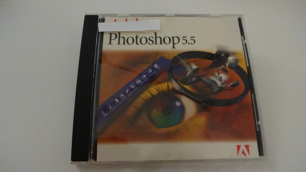 Adobe Photoshop 5.5 Windows EDUCATION VERSION with Manual and Install Code