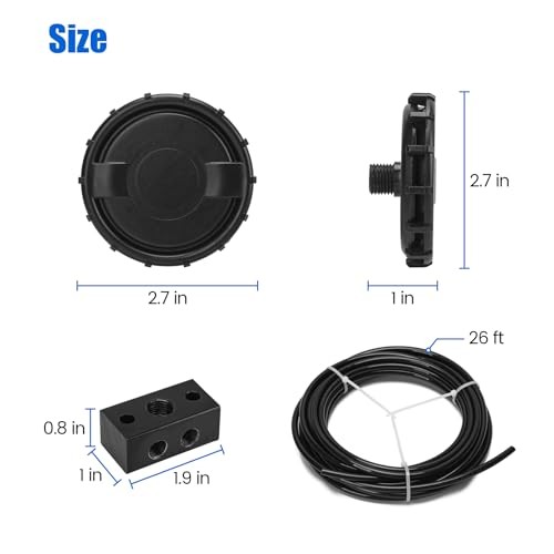 Differential Breather KIT, Remove Air Pressure from Differentials,