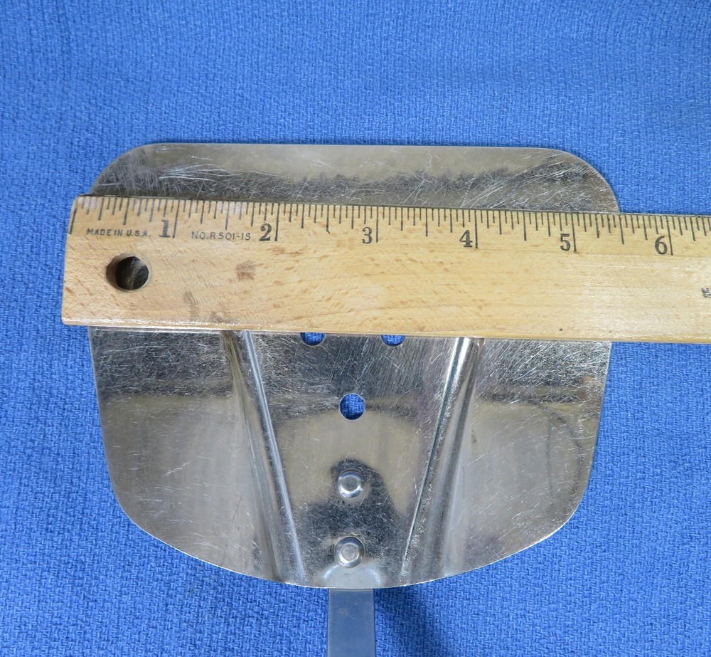Vintage Large End Spatula Flipper Black Bakelite Handle Robinson