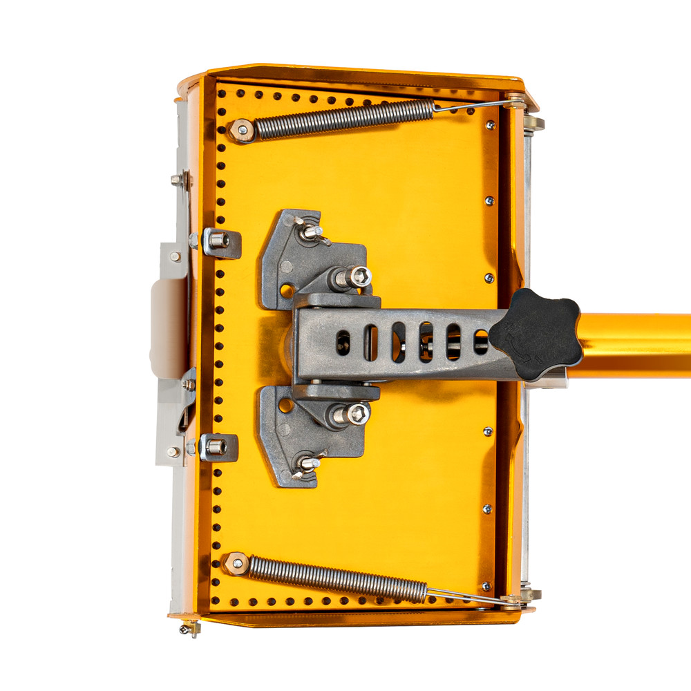 10" Drywall Flat Finishing Box with Extendable Handle Drywall Taping Tools