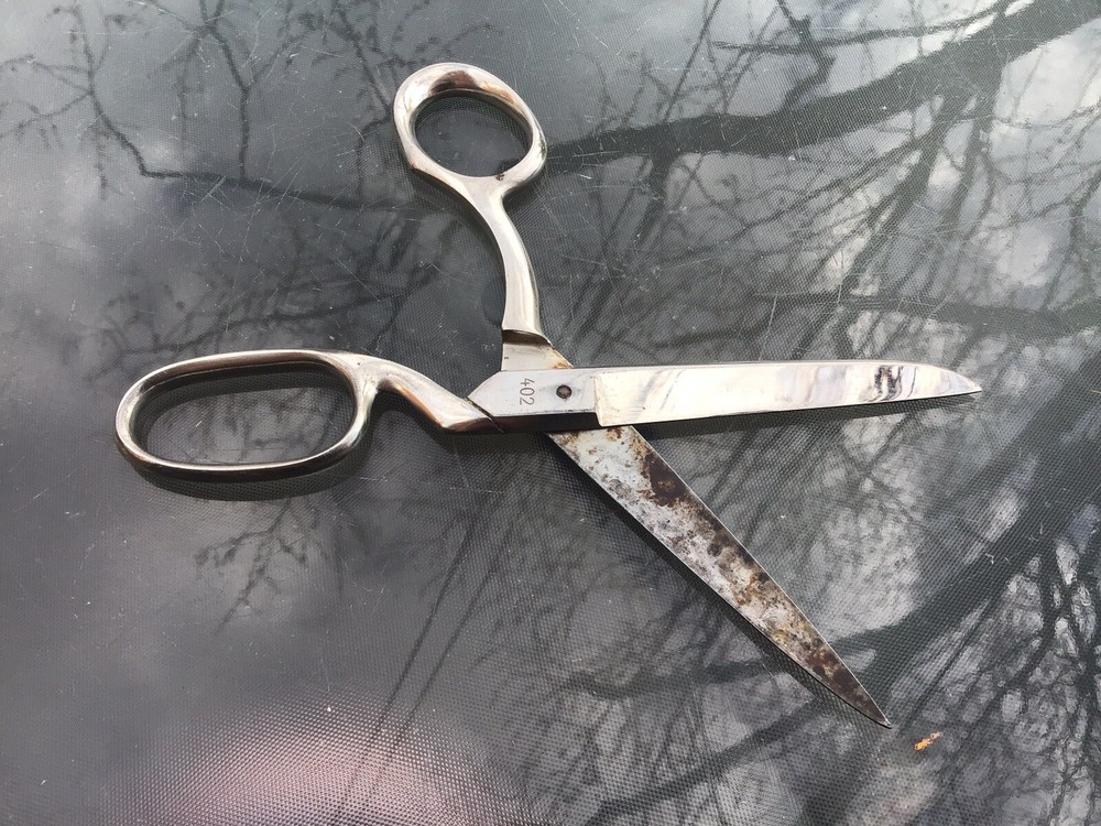 Vintage Marks Scissors / Shears Marked Solingen Germany 7” Tailor Dressmaker