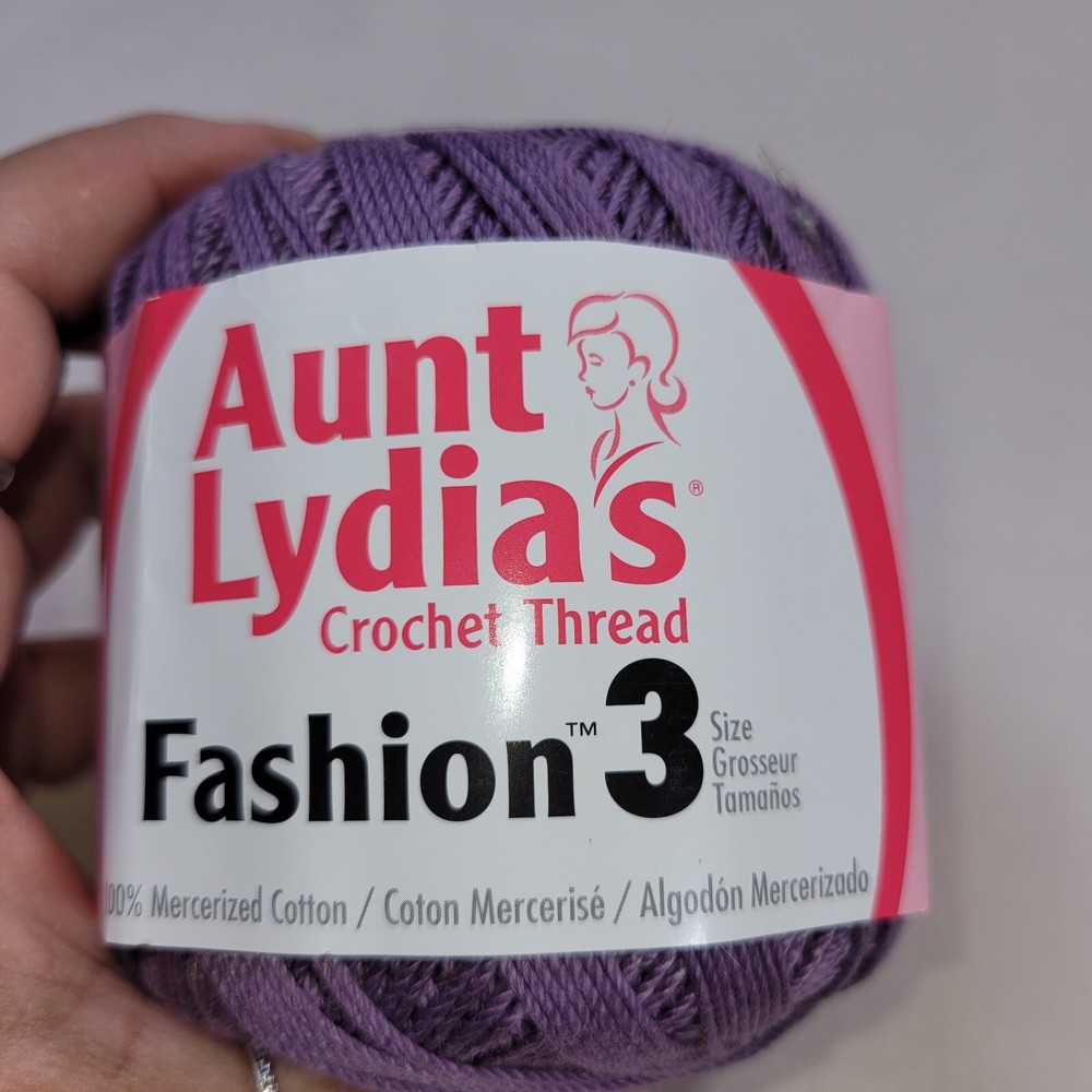 crochet thread lot