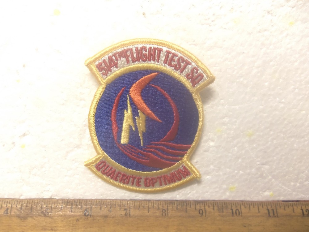 US Air Force - 514th Flight Test Squadron Embroidered Patch