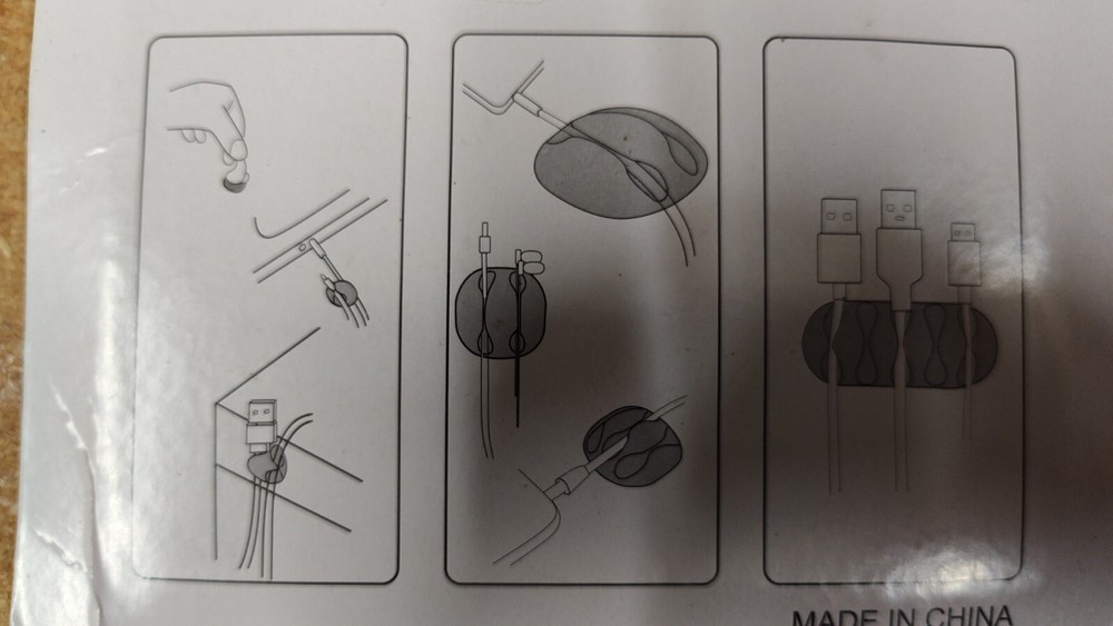 OHill OH-CBC-16 Cable Clips - Black, 16 Pack