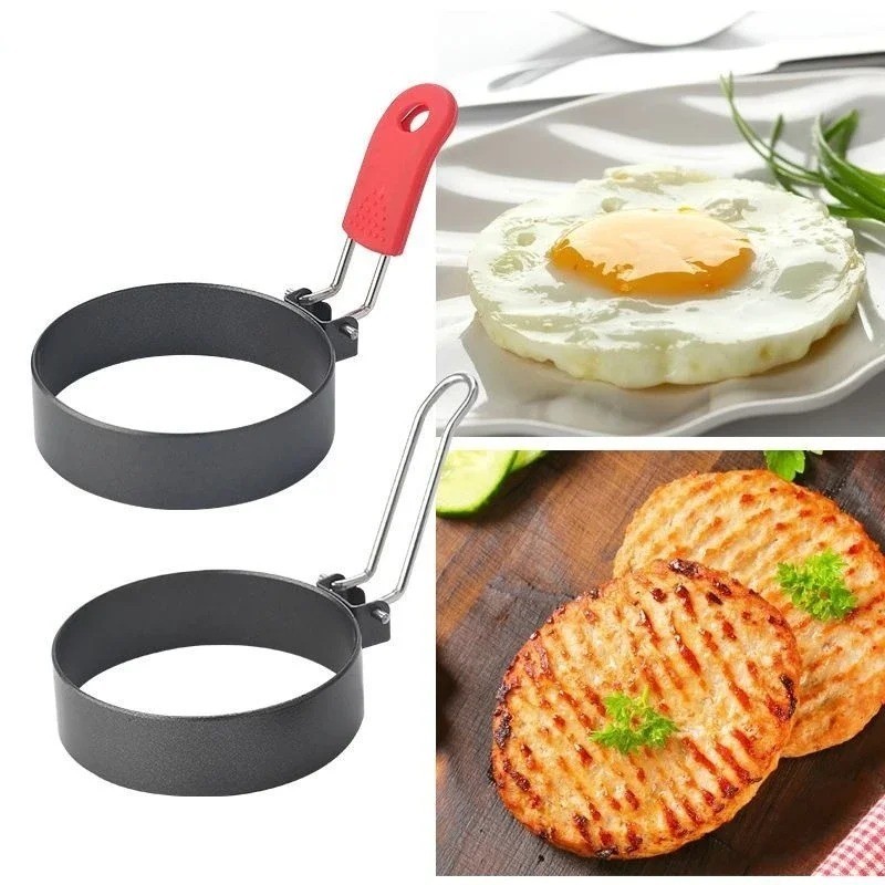 Nonstick Egg Shaper Pancake Mold Ring Set Breakfast Cooking Tool Omelet