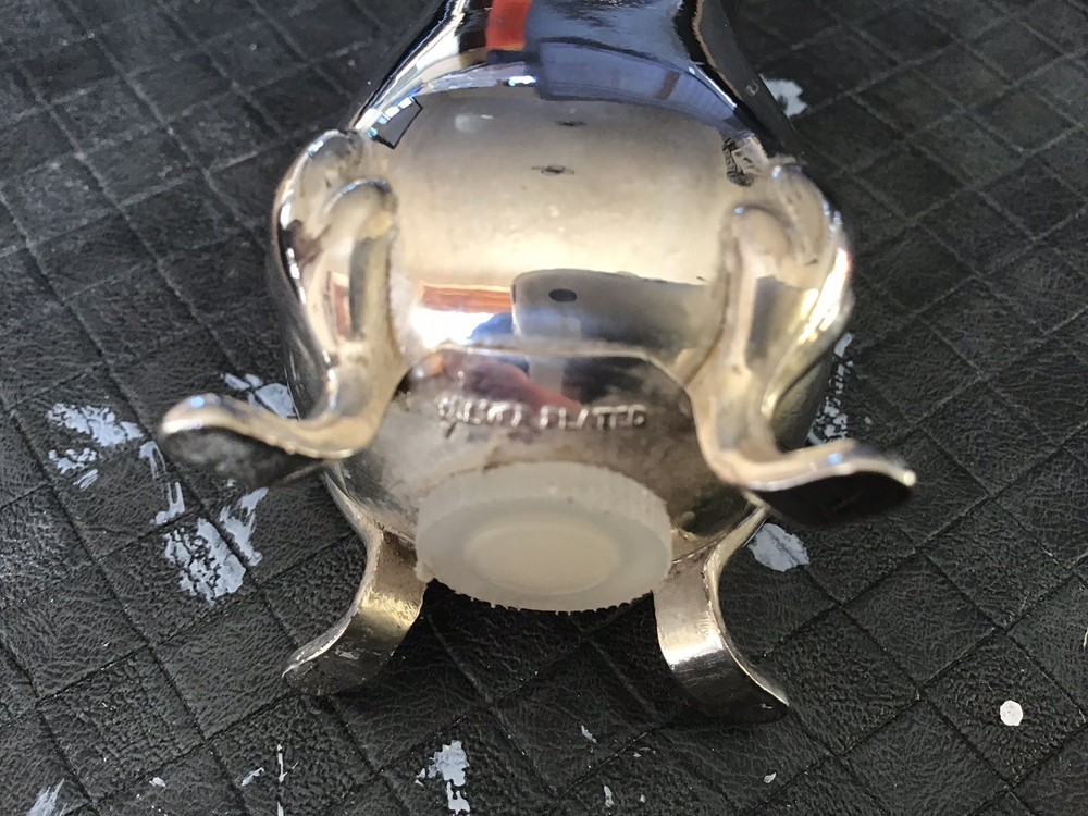 GRENADIER SIVERSMITH James CONDIMENT SET Silver plated Boxed Missing 1 Spoon