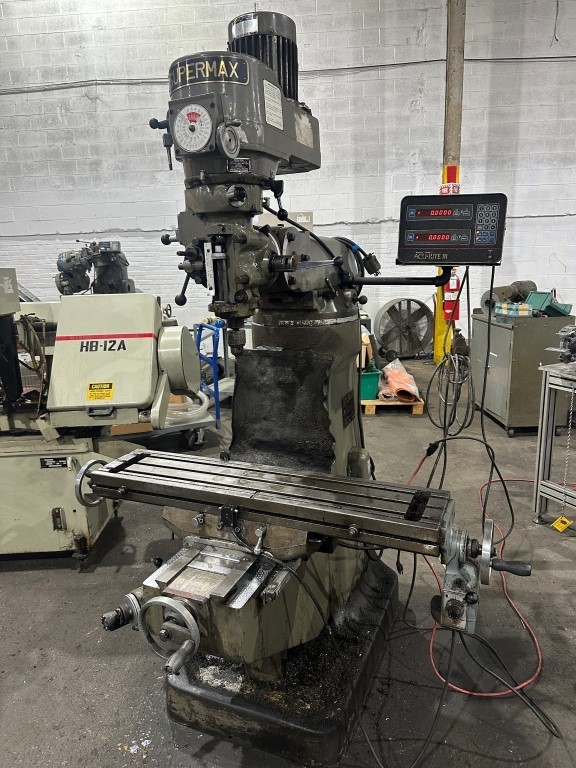 SUPERMAX 2HP VERTICAL MILL