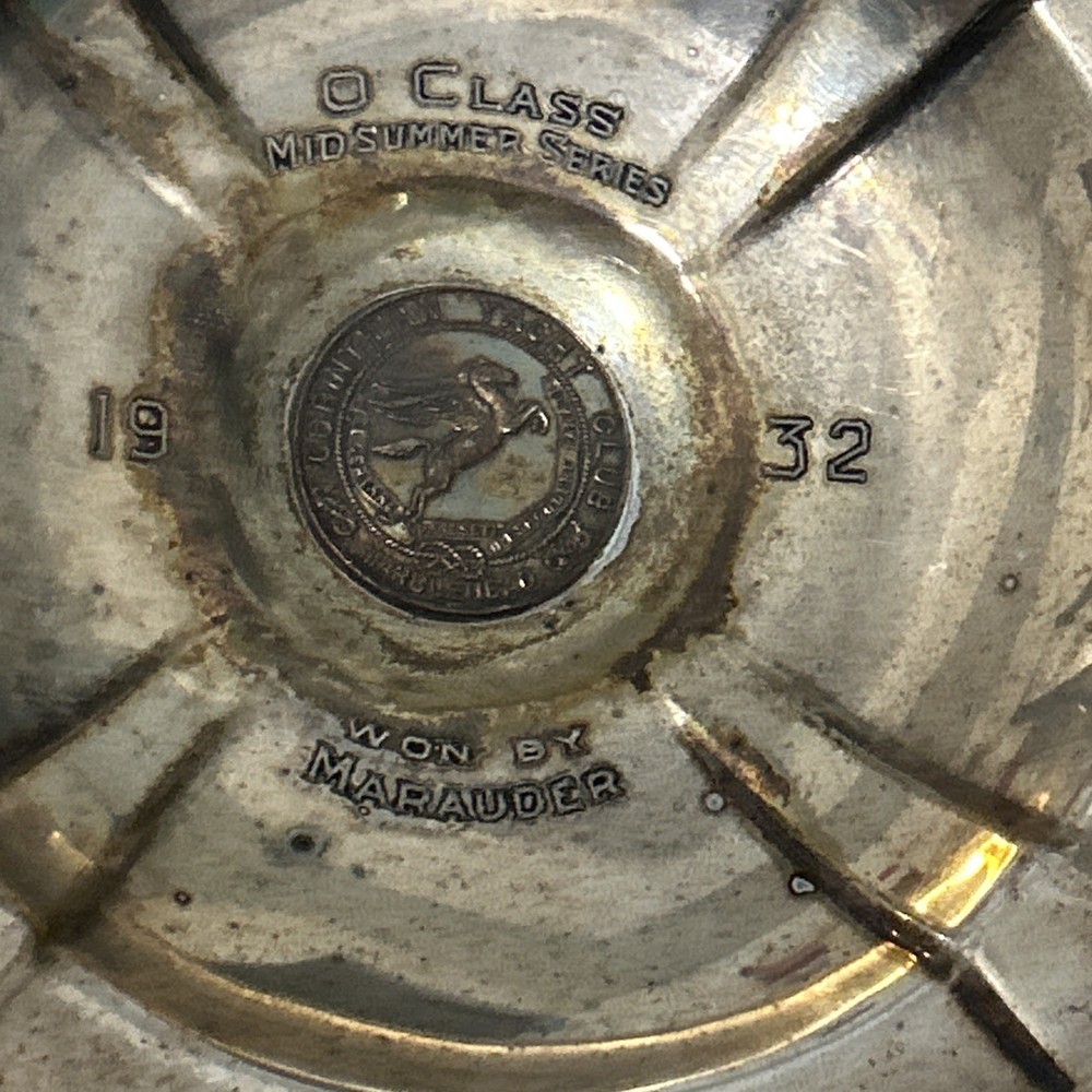 Antique Reed & Barton Silverplate Pedestal Bowl Compote Ornate Trophy