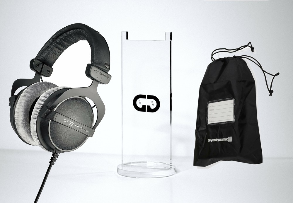 beyerdynamic DT 770 Pro 80-Ohm Headphone Bundle with Acrylic Stand