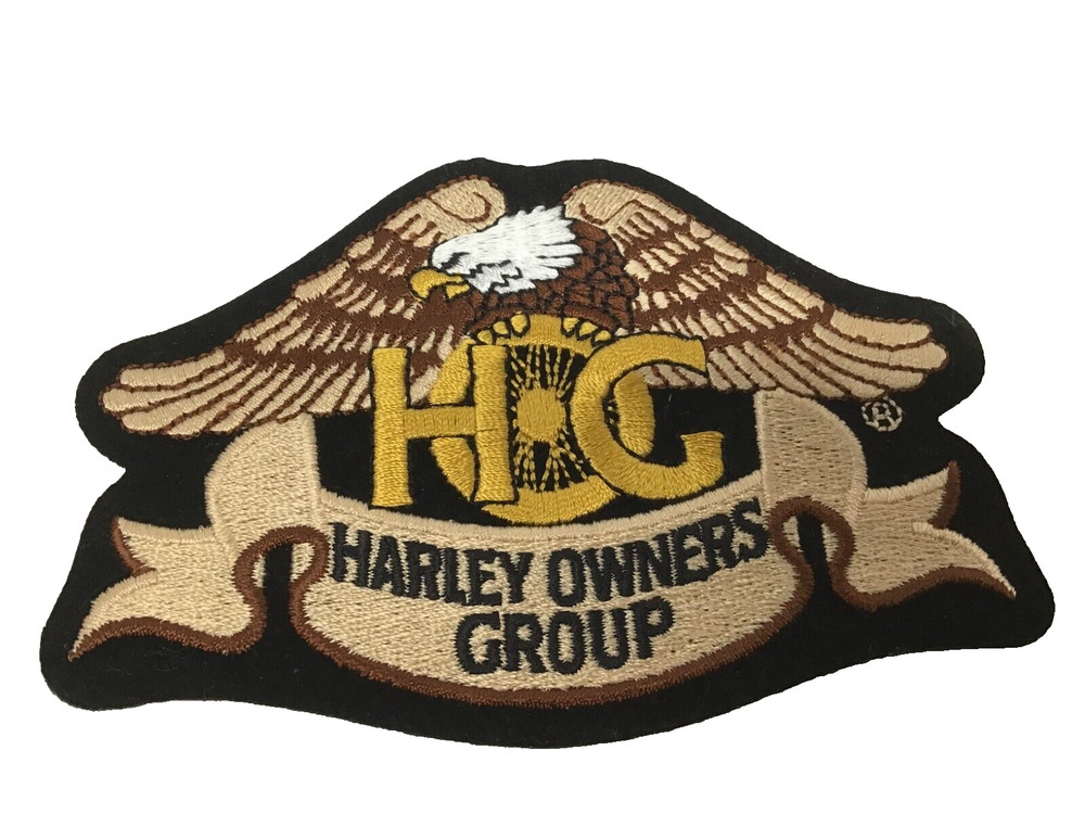 Harley Davidson Harley Owners Group Eagle Embroidered Patch