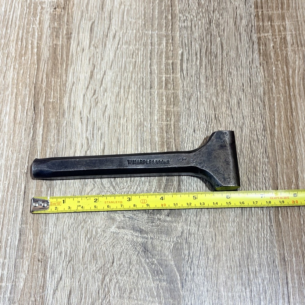 W Marples And Sons Tinsmiths Blacksmiths Grooving Iron 1/4”