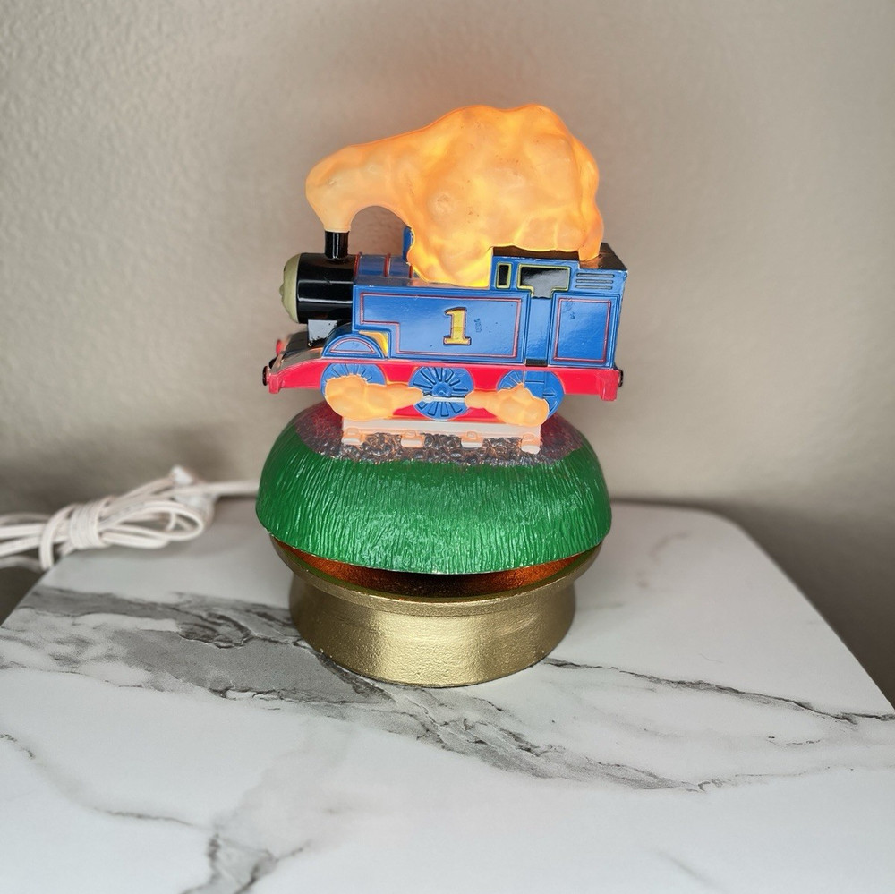 Thomas The Train Night Light Collectible 1992 Plastic Multicolor Train Vintage